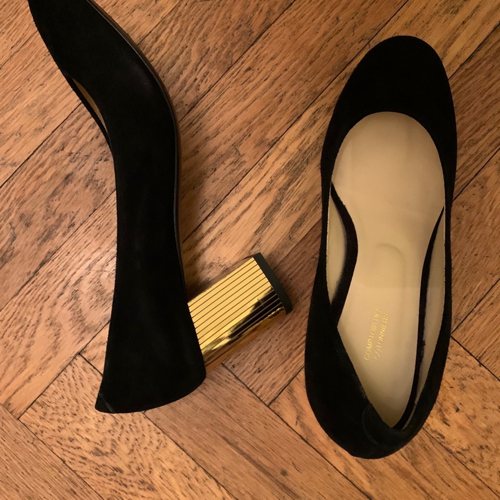 Comptoir Des Cotonniers Suede Pumps NWOT
